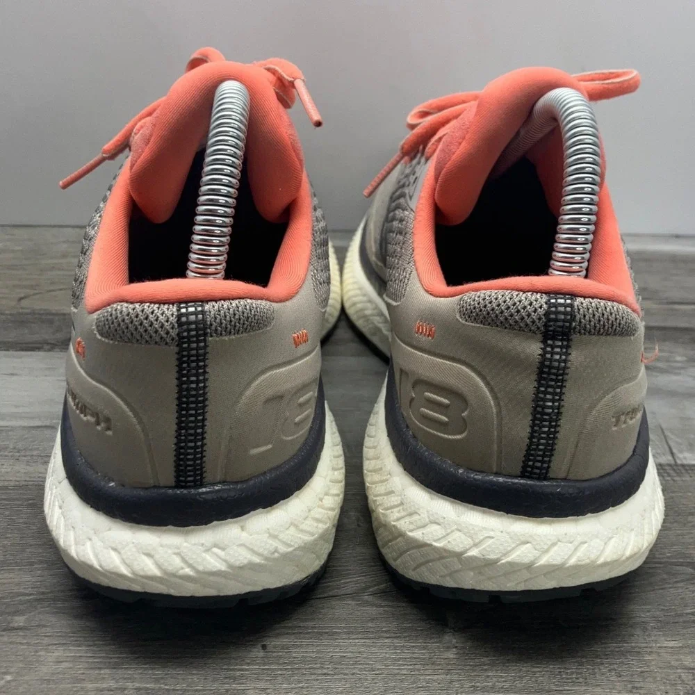 Saucony Triumph 18 Womens Running Shoes Gray Coral S10595-30 Size 7.5 PWRRUN+ - Picture 4 of 7